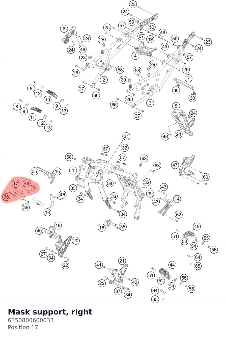 Diagram preview: Mask support, right (6350800600033)