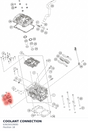 Diagram preview: COOLANT CONNECTION (63635019000)