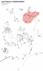 Diagram preview: ELECTRICAL COMPARTMENT (A58011056033)
