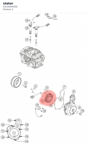 Diagram preview: stator (63539004000)