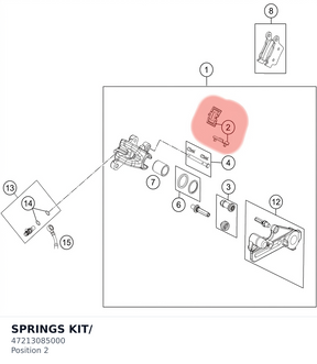 Diagram preview: SPRINGS KIT/ (47213085000)