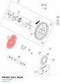 Diagram preview: BRAKE DISC REAR (70010160000)