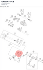 Diagram preview: CIRCLIP TYPE E (J710000400600)