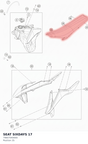Diagram preview: SEAT SIXDAYS 17 (79607040000)