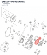 Diagram preview: GASKET TORQUE LIMITER (77240043000)