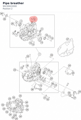 Diagram preview: Pipe breather (90230022000)
