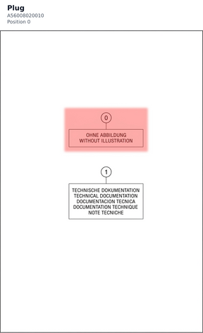 Diagram preview: Plug (A56008020010)