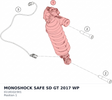 Diagram preview: MONOSHOCK SAFE SD GT 2017 WP (01181Q2301)