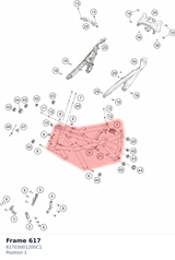 Diagram preview: Frame 617 (61703001200C1)