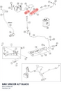 Diagram preview: BAR SPACER 4/7 BLACK (60111094100)