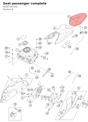 Diagram preview: Seat passenger complete (93007047000)