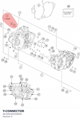 Diagram preview: Y-CONNECTOR (0610002001600M1)