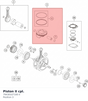 Diagram preview: Piston II cpl. (79430107100 II)