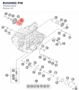 Diagram preview: BUSHING PIN (78040028000)