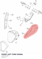 Diagram preview: FRONT LEFT TURN SIGNAL (94514025000)