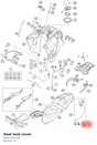 Diagram preview: Seat lock cover (60307053100)