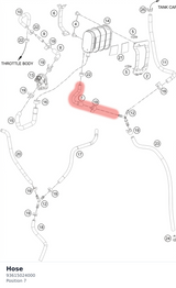 Diagram preview: Hose (93615024000)