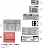 Diagram preview: STD SETTING STICKER (A67506098000)