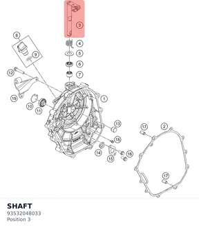Diagram preview: SHAFT (93532048033)