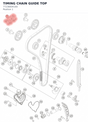 Diagram preview: TIMING CHAIN GUIDE TOP (77236004100)