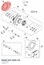 Diagram preview: BRAKE DISC REAR 220 (77310060000)
