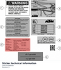 Diagram preview: Sticker technical information (C90703098000)