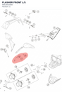Diagram preview: FLASHER FRONT L/S (90514025000)