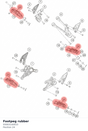 Diagram preview: Footpeg rubber (93003140010)