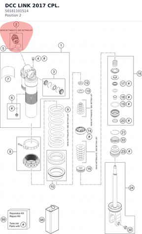 Diagram preview: DCC LINK 2017 CPL. (50181101S14)