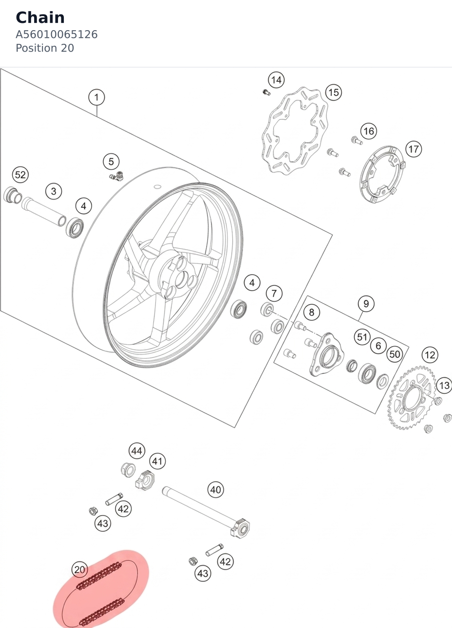 Diagram preview: Chain (A56010065126)
