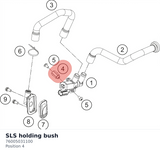 Diagram preview: SLS holding bush (76005031100)