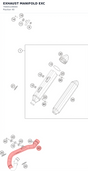 Diagram preview: EXHAUST MANIFOLD EXC (79405109000)