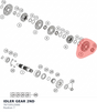 Diagram preview: IDLER GEAR 2ND (76733512000)