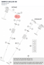 Diagram preview: SHIM D 10/2,55              03 (60036035255)
