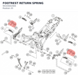 Diagram preview: FOOTREST RETURN SPRING (90103042000)