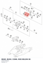 Diagram preview: BEAR. BUSH. CONN. ROD BELOW 08 (69004085000)