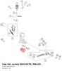 Diagram preview: Cap hd. screw ISO14579, M6x25- (0145790602500)