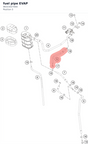 Diagram preview: fuel pipe EVAP (96315027000)