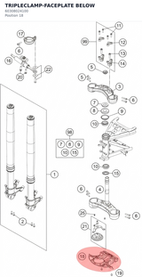 Diagram preview: TRIPLECLAMP-FACEPLATE BELOW (60308024100)