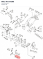 Diagram preview: BOLT M10X135 (90203008000)