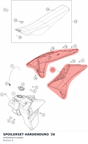 Diagram preview: SPOILERSET HARDENDURO '26 (A46008054100ABA)