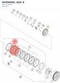 Diagram preview: INTERMEDI. DISC B (90232110000)