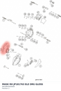 Diagram preview: MASK RH JP181763 ELE ORG GLOSS (96208004000EB)