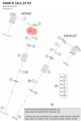 Diagram preview: SHIM D 10/2,35              03 (60036035235)