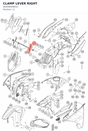 Diagram preview: CLAMP LEVER RIGHT (60408008052)