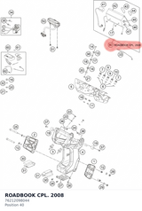 Diagram preview: ROADBOOK CPL.             2008 (76212098044)