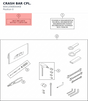 Diagram preview: CRASH BAR CPL. (60412068044KB)