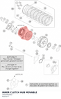 Diagram preview: INNER CLUTCH HUB MOVABLE (75032002002)