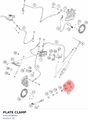 Diagram preview: PLATE CLAMP (94513046000)