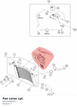 Diagram preview: Fan cover cpl. (64135044033)